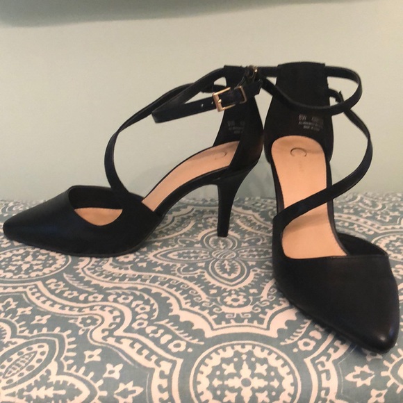 Cato Shoes - 8wide strappy pumps. BNWOT